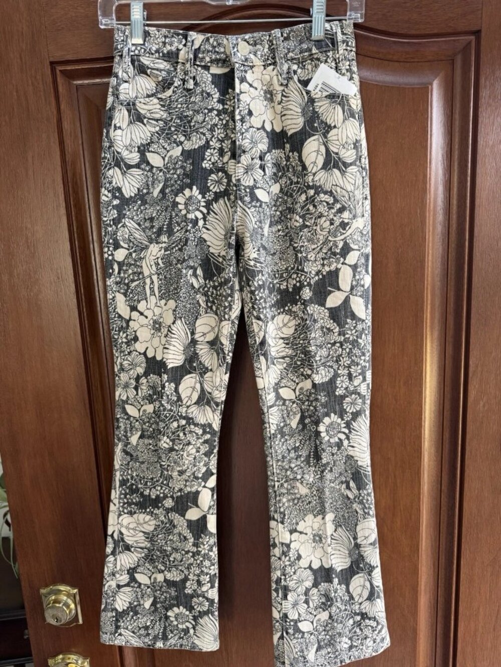MOTHER SUPERIOR Denim Hustler Stretch Ankle Jeans ~ The Devil May Care - Picture 3 of 4